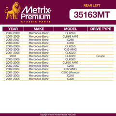 Metrix Premium Rear Left Stabilizer Bar Link 35163MT OEM fit auto parts fitment compability