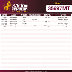 Metrix Premium Chassis Parts Front Stabilizer Bar Link 35697MT OEM fit auto parts