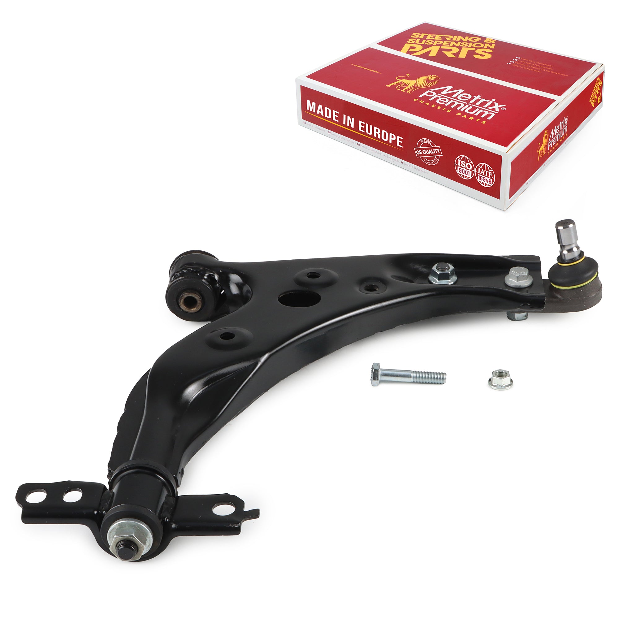 Metrix Premium Chassis Parts Front Right Lower Control Arm and Ball Joint Assembly 36255MT OEM fit auto parts