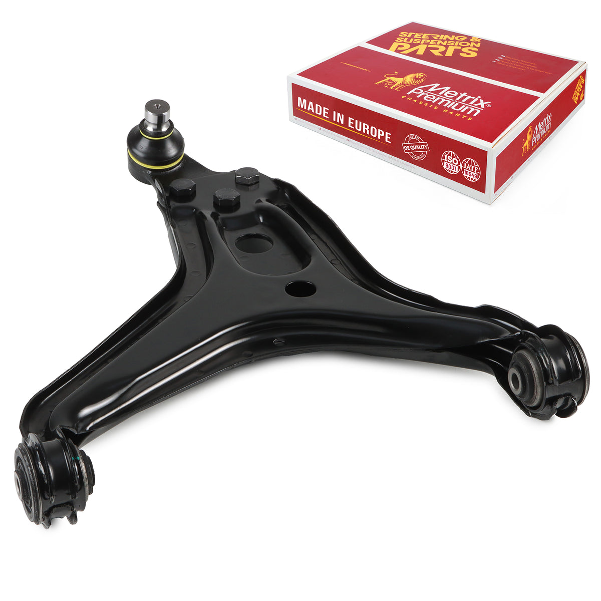 Metrix Premium Chassis Parts Front Left Lower Control Arm and Ball Joint Assembly 36777MT OEM fit auto parts