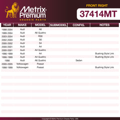 Metrix Premium Chassis Parts Front Right Stabilizer Bar Link 37414MT OEM fit auto parts