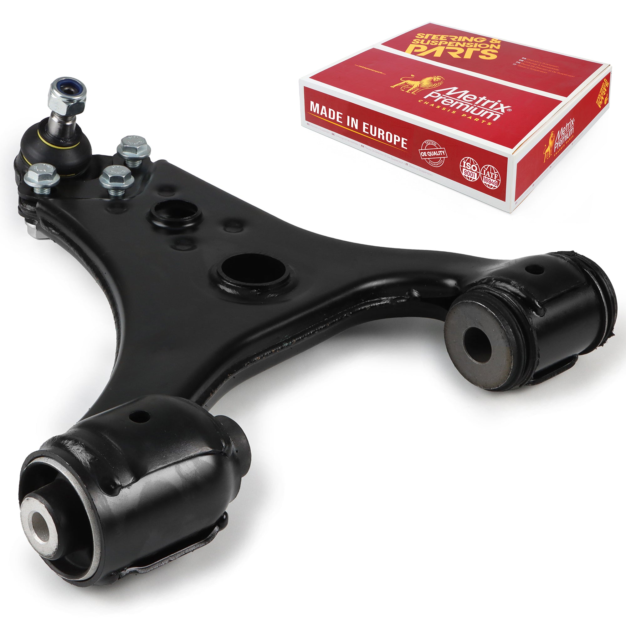 Metrix Premium Chassis Parts Front Right Lower Control Arm and Ball Joint Assembly 37994MT OEM fit auto parts