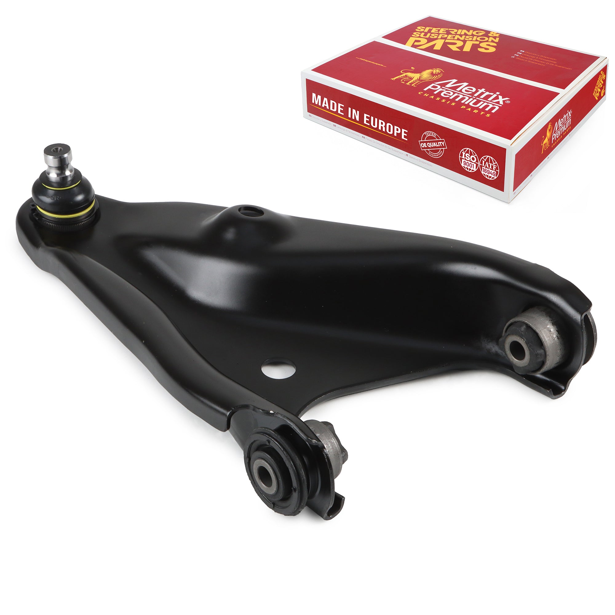 Metrix Premium Chassis Parts Front Right Lower Control Arm and Ball Joint Assembly 38394MT OEM fit auto parts