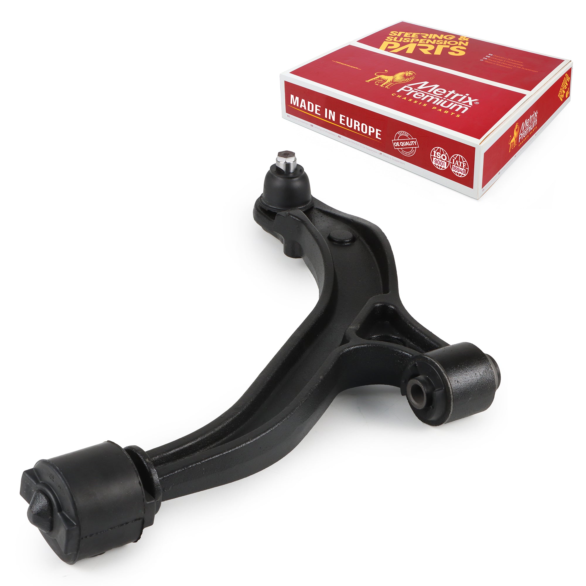 Metrix Premium Chassis Parts Front Right Lower Control Arm and Ball Joint Assembly 38830MT OEM fit auto parts