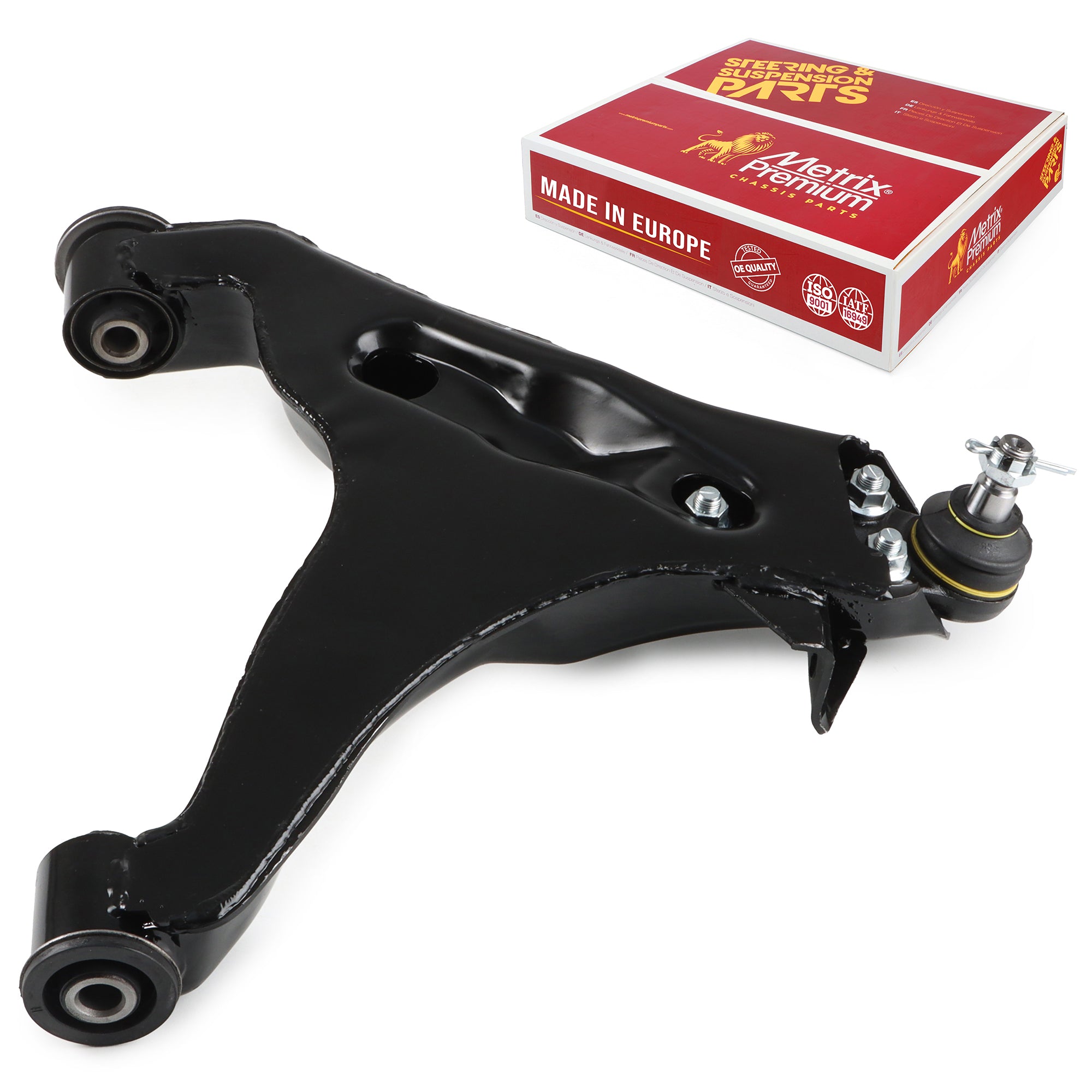 Metrix Premium Chassis Parts Front Right Lower Control Arm and Ball Joint Assembly 38902MT OEM fit auto parts