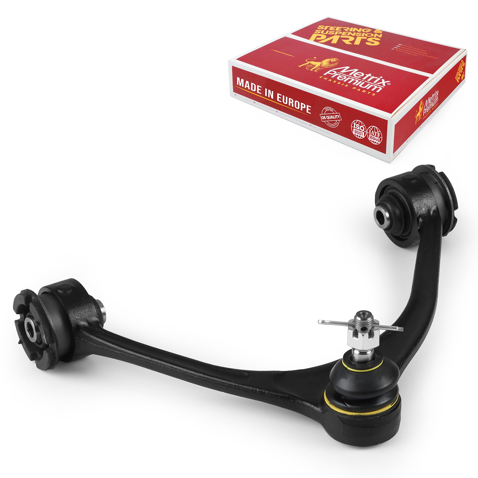 Metrix Premium Chassis Parts Front Left Upper Control Arm and Ball Joint Assembly 38910MT OEM fit auto parts