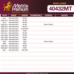 Metrix Premium Chassis Parts  suspension steering brake parts