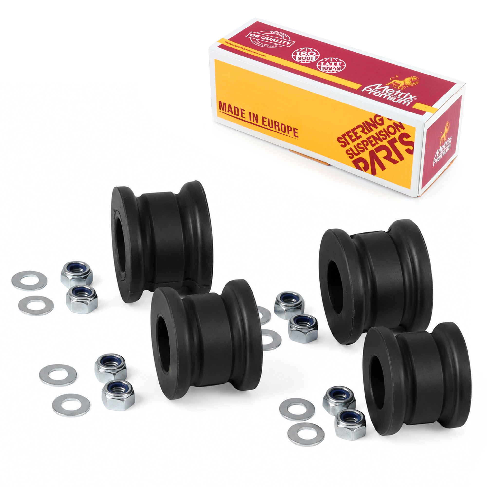 Metrix Premium Chassis Parts Front To Frame Stabilizer Bar Bushing Kit 41904MT OEM fit auto parts