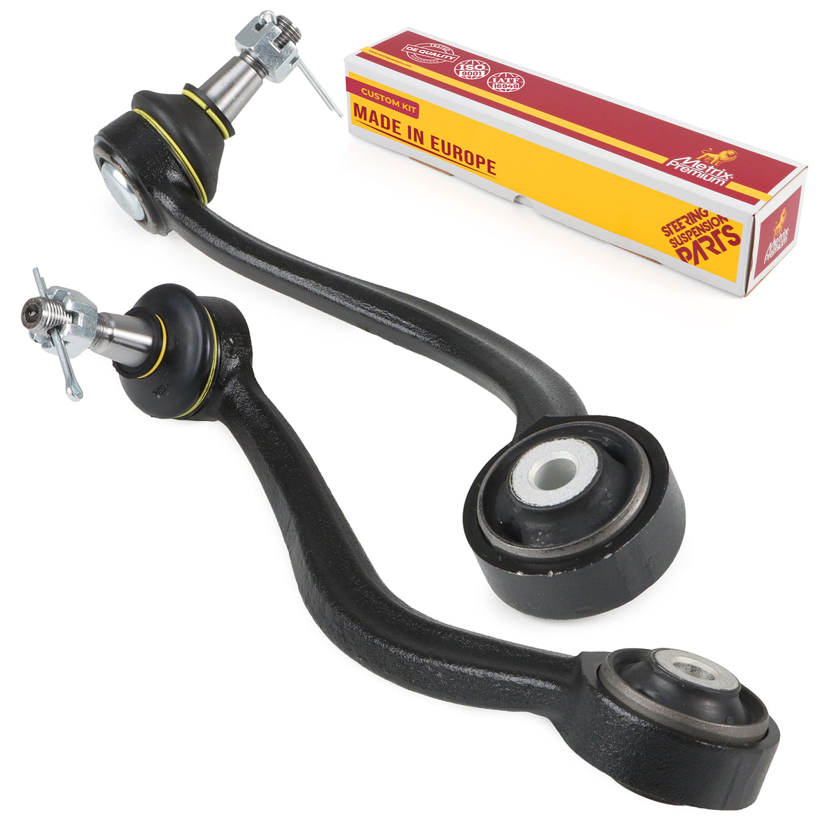 Metrix Premium Chassis Parts Front Left & Right Upper Forward Control Arm and Ball Joint Assembly Kit 90754MT OEM fit auto parts