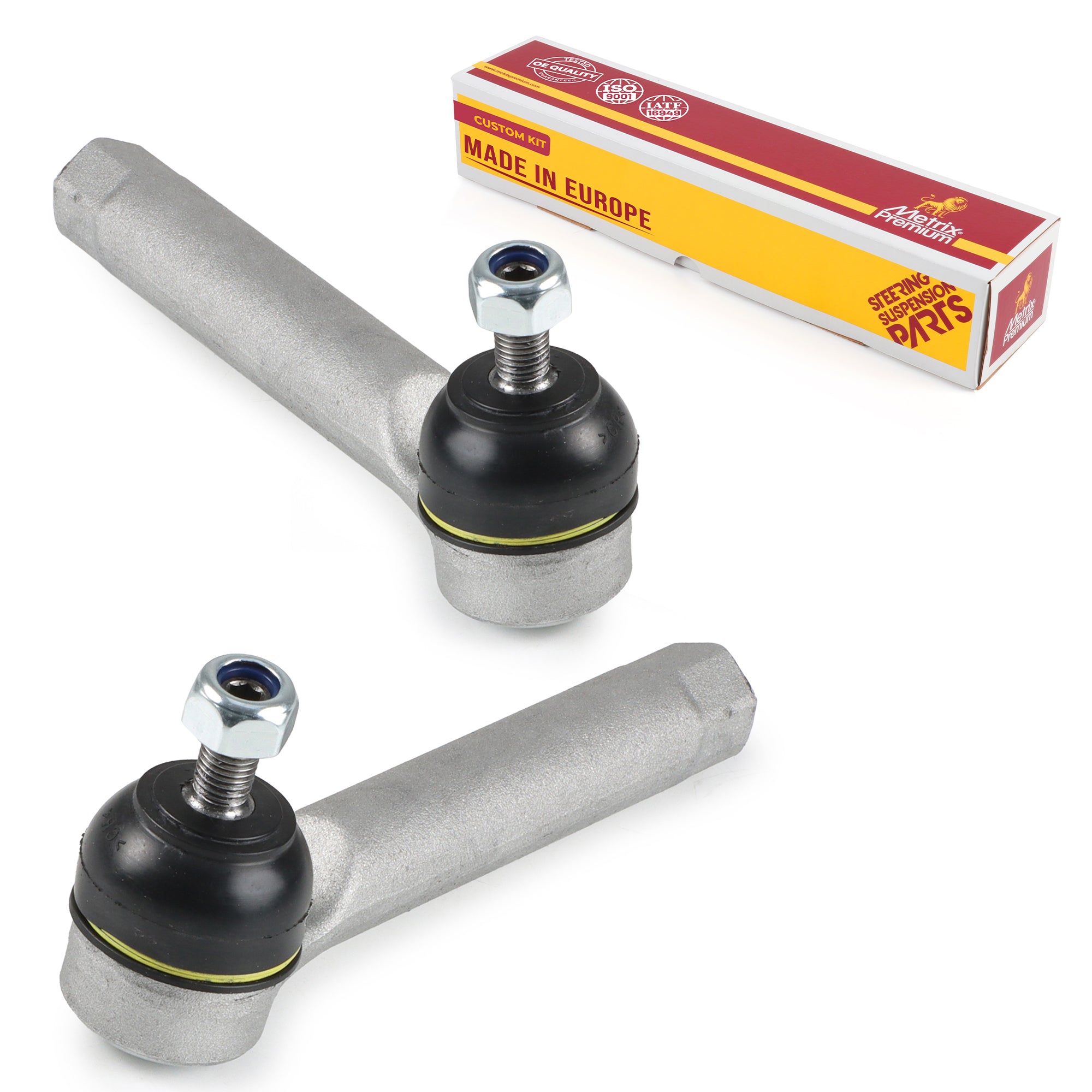 Metrix Premium Chassis Parts Front Left & Right Outer Tie Rod End Kit 90773MT OEM fit auto parts