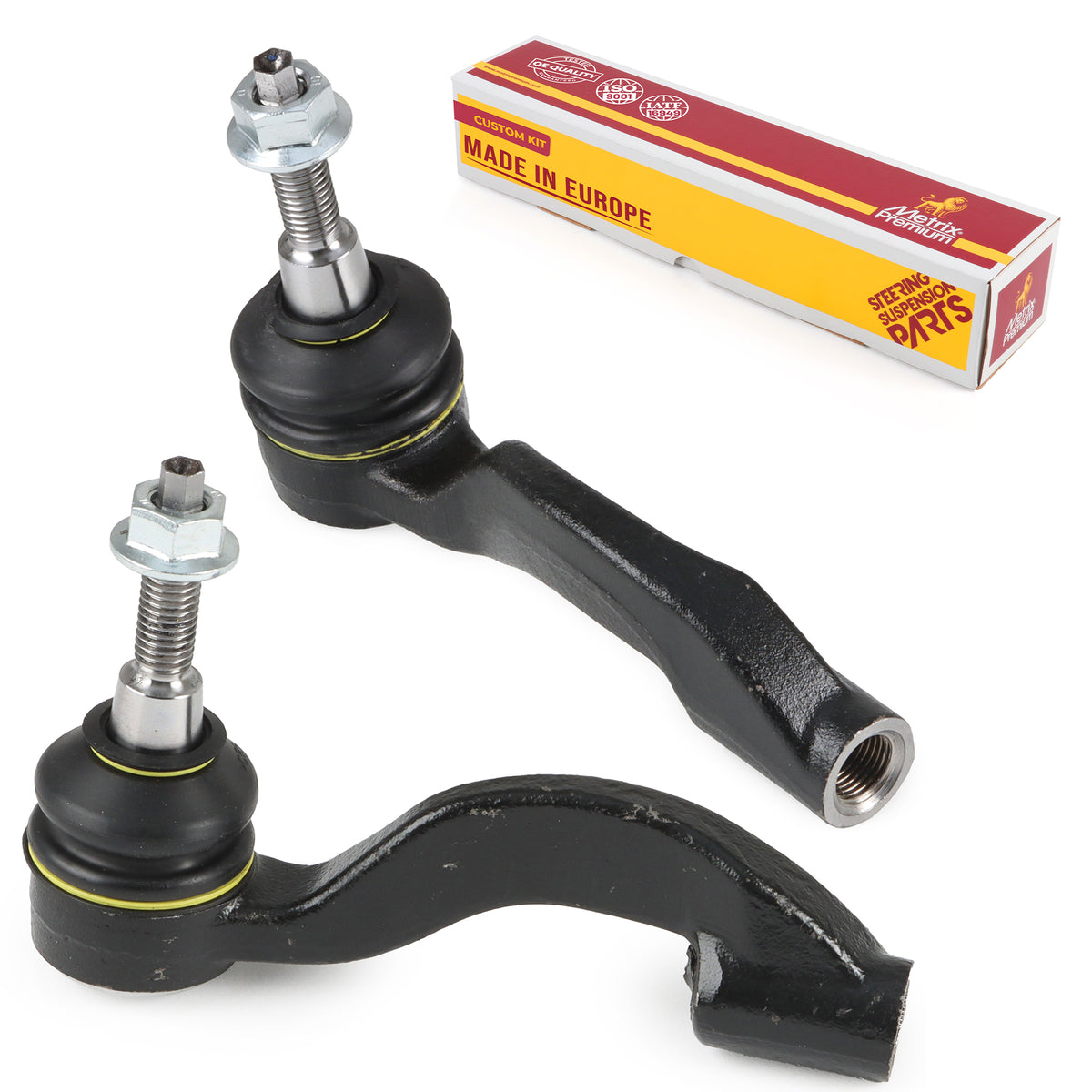 Metrix Premium Chassis Parts Front Left & Right Outer Tie Rod End Kit 90774MT OEM fit auto parts