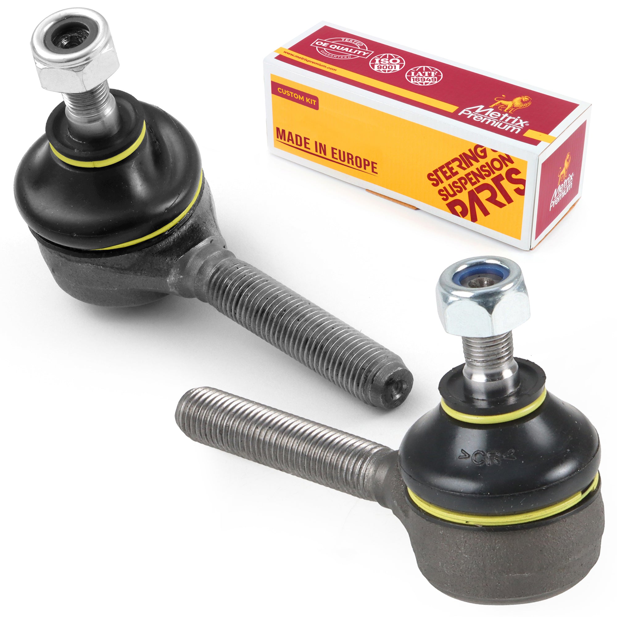 Metrix Premium Chassis Parts Front Left & Right Tie Rod End Kit 90877MT OEM fit auto parts