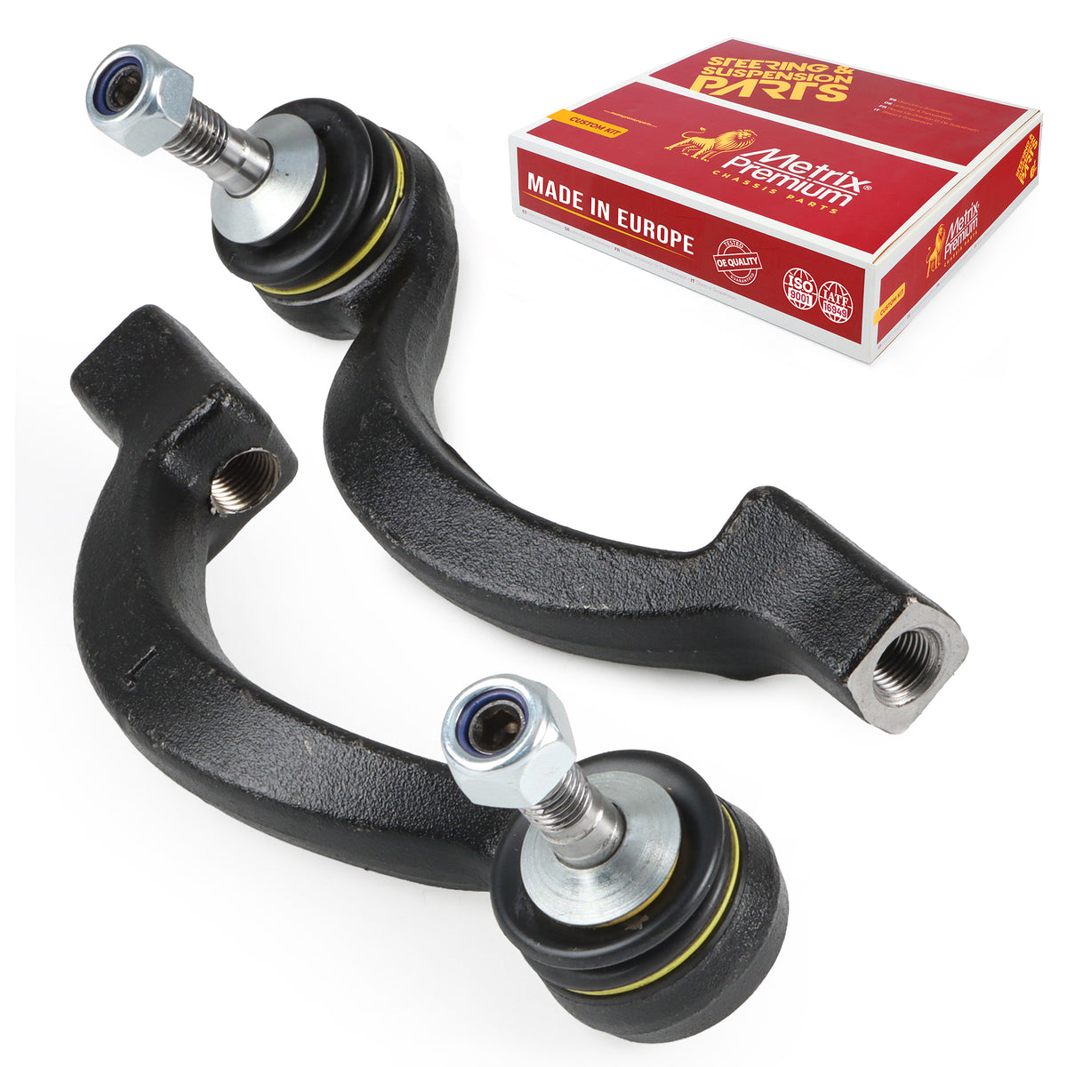 Metrix Premium Chassis Parts Front Left & Right Outer Tie Rod End Kit 90882MT OEM fit auto parts