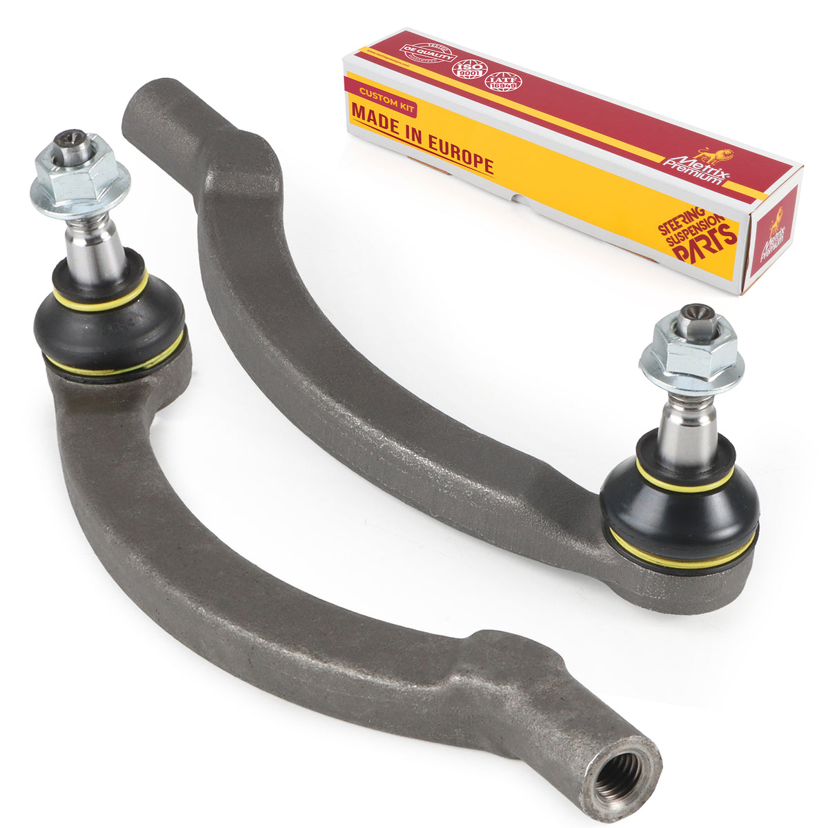 Metrix Premium Chassis Parts Front Left & Right Outer Tie Rod End Kit 90904MT OEM fit auto parts