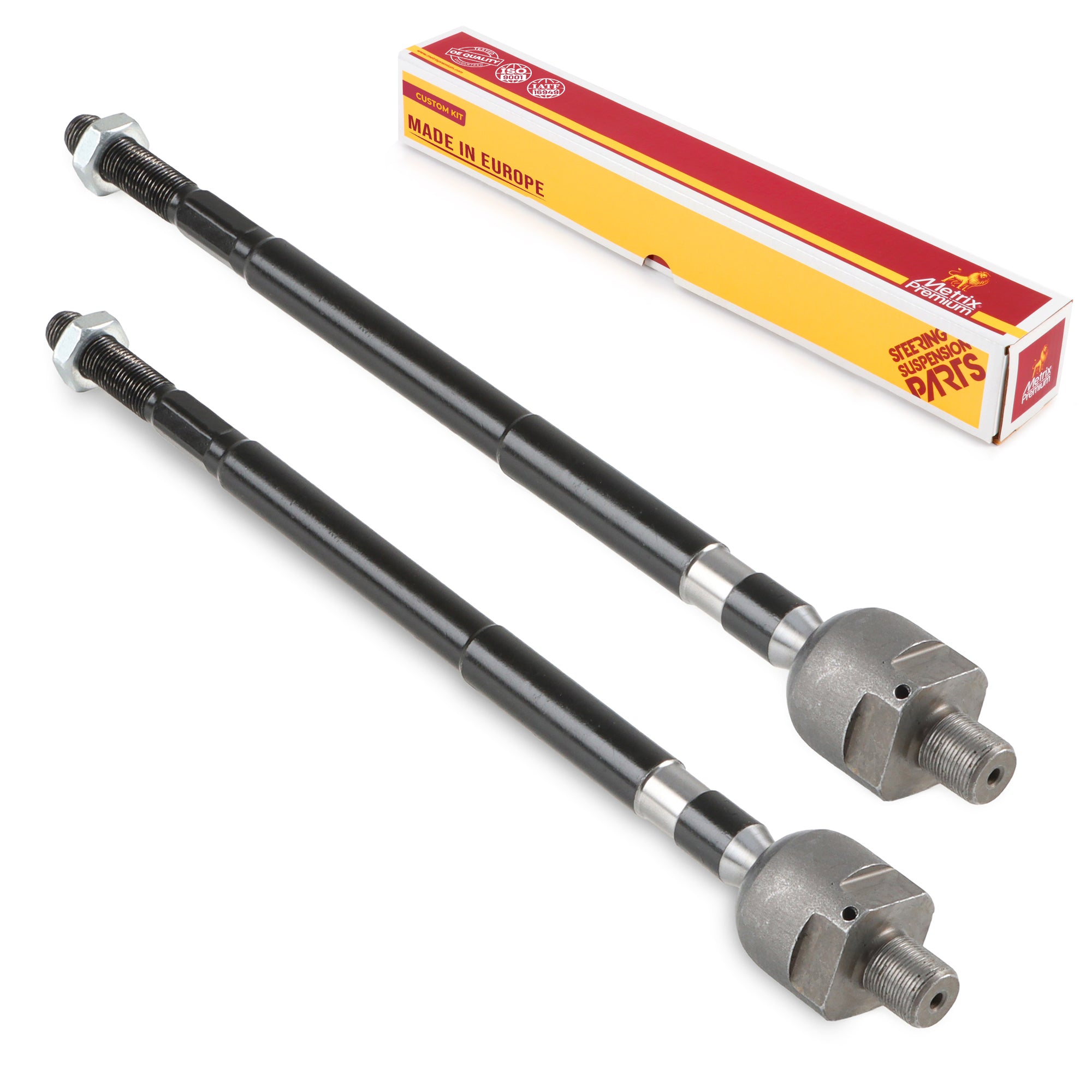 Metrix Premium Chassis Parts Front Left & Right Inner Tie Rod End Kit 90905MT OEM fit auto parts