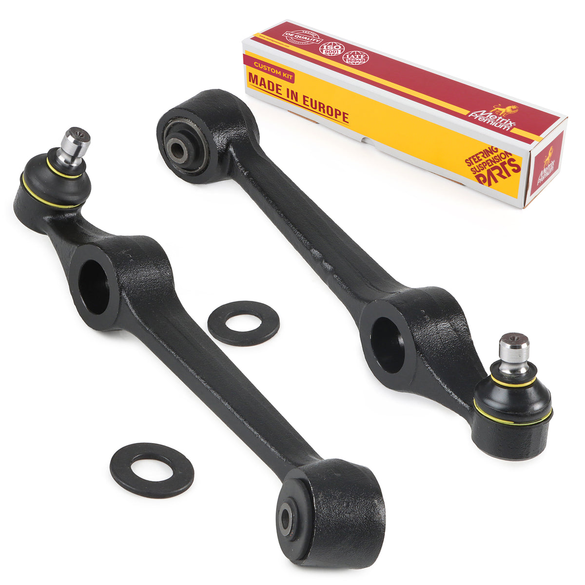 Metrix Premium Chassis Parts Front Left & Right Lower Control Arm and Ball Joint Assembly Kit 90907MT OEM fit auto parts