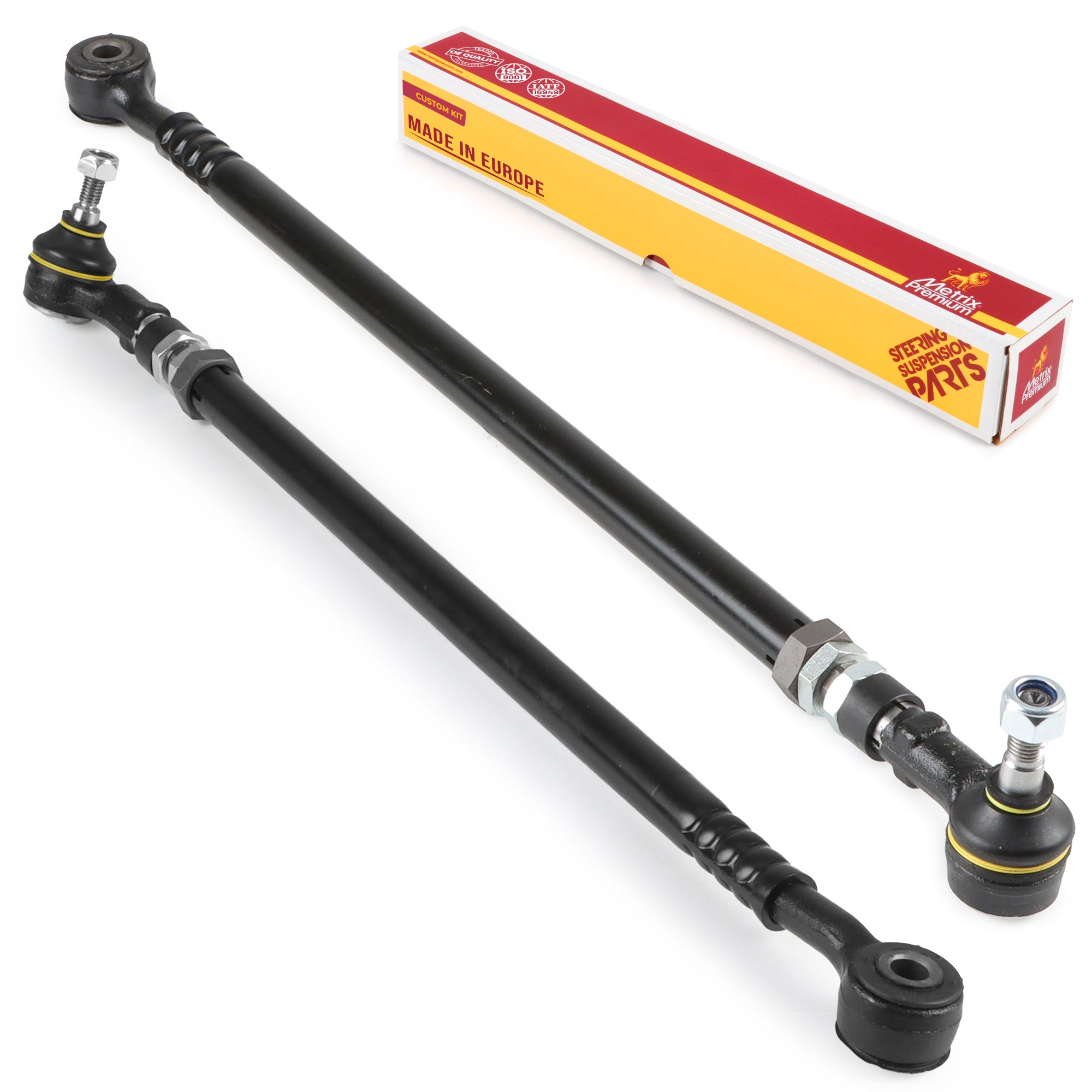 Metrix Premium Chassis Parts Front Left & Right Tie Rod End Assembly Kit 90943MT OEM fit auto parts