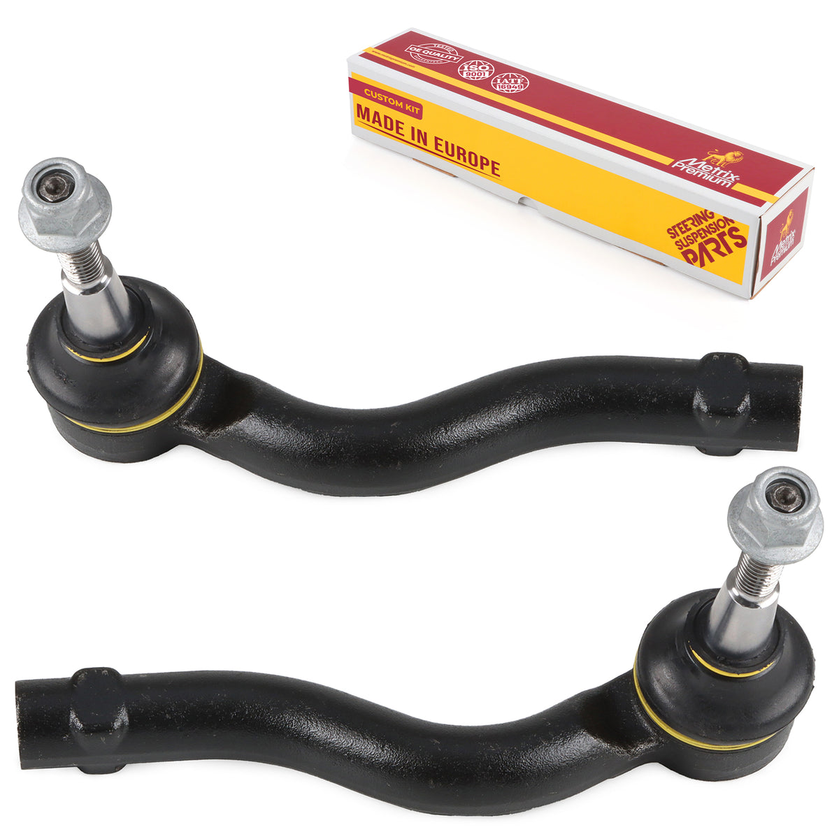 Metrix Premium Chassis Parts Front Left & Right Outer Tie Rod End Kit 90958MT OEM fit auto parts