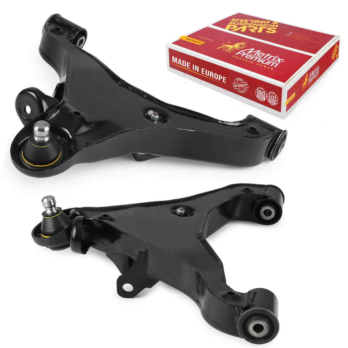 Metrix Premium Chassis Parts Front Left & Right Lower Control Arm and Ball Joint Assembly Kit 90966MT OEM fit auto parts