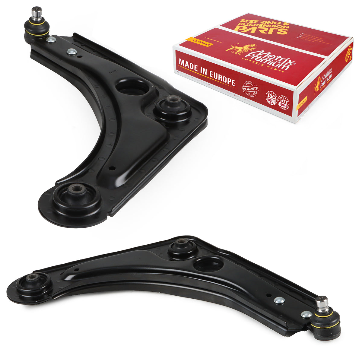 Metrix Premium Chassis Parts Front Left & Right Lower Control Arm and Ball Joint Assembly Kit 90968MT OEM fit auto parts