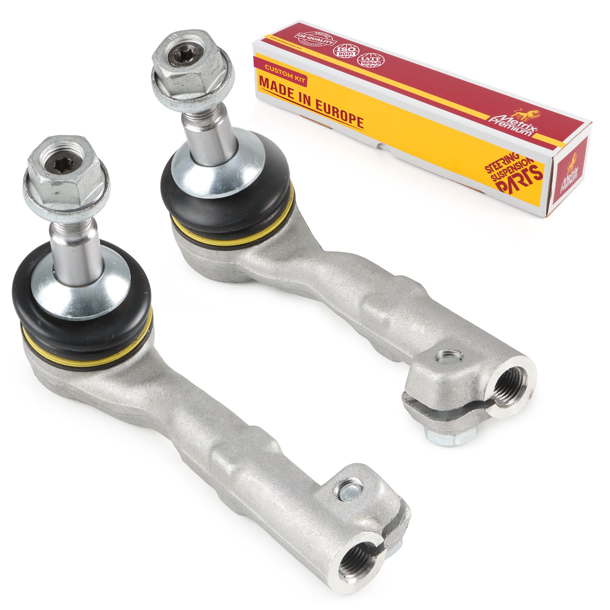 Metrix Premium Chassis Parts Front Left & Right Outer Tie Rod End Kit 90975MT OEM fit auto parts