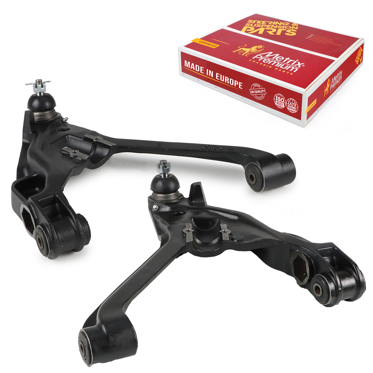 Metrix Premium Chassis Parts Front Left & Right Lower Control Arm and Ball Joint Assembly Kit 90979MT OEM fit auto parts