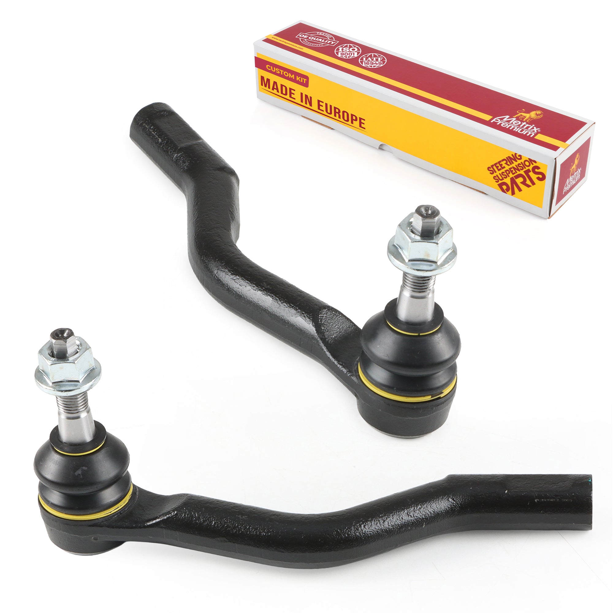 Metrix Premium Chassis Parts Front Left & Right Outer Tie Rod End Kit 90992MT OEM fit auto parts