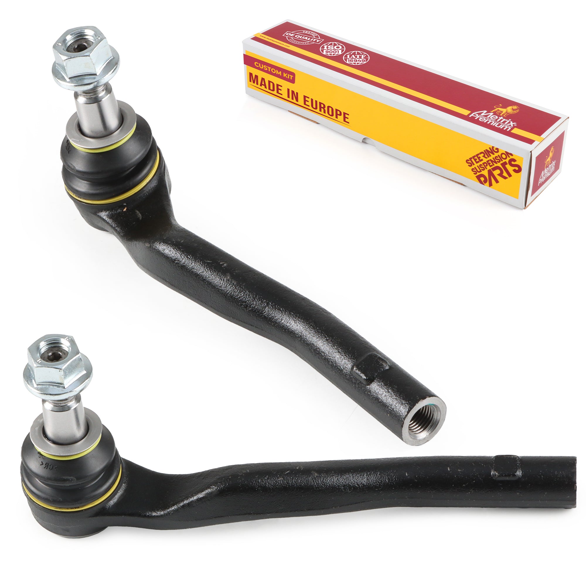 Metrix Premium Chassis Parts Front Left & Right Outer Tie Rod End Kit 90994MT OEM fit auto parts