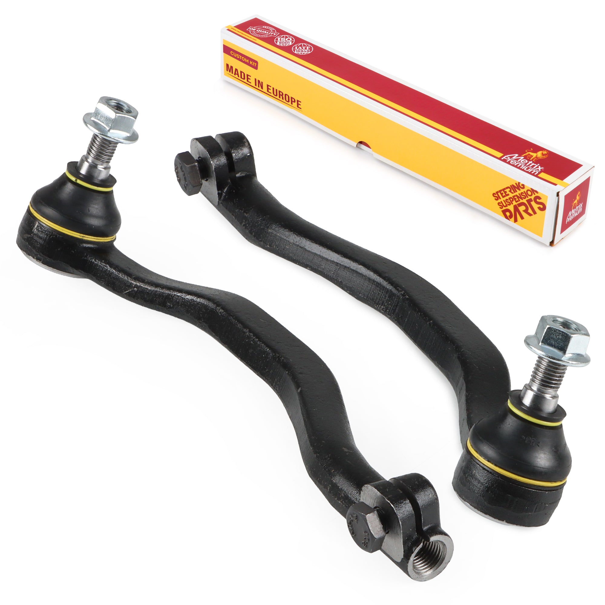 Metrix Premium Chassis Parts Front Left & Right Outer Tie Rod End Kit 91001MT OEM fit auto parts