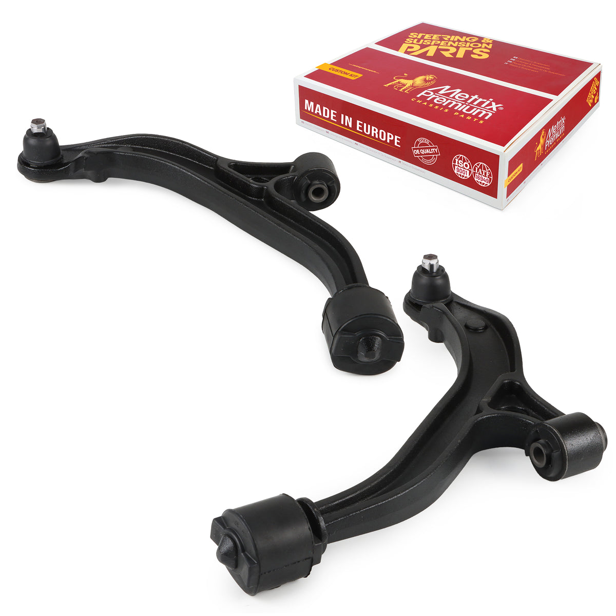 Metrix Premium Chassis Parts Front Left & Right Lower Control Arm and Ball Joint Assembly Kit 91012MT OEM fit auto parts
