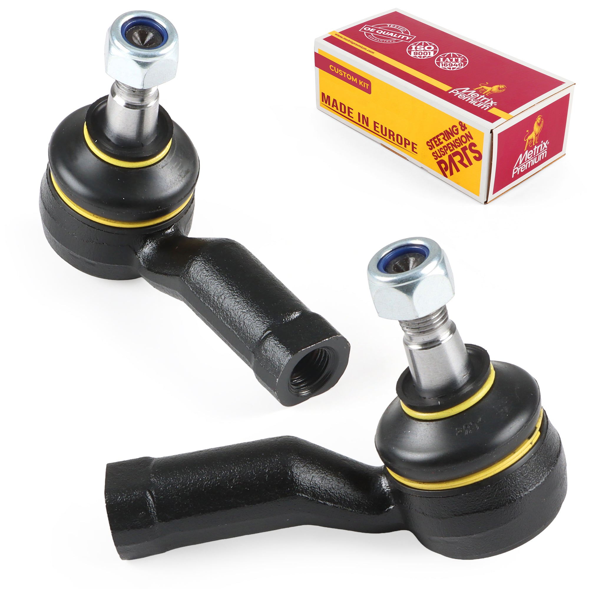 Metrix Premium Chassis Parts Front Left & Right Inner Tie Rod End Kit 91020MT OEM fit auto parts