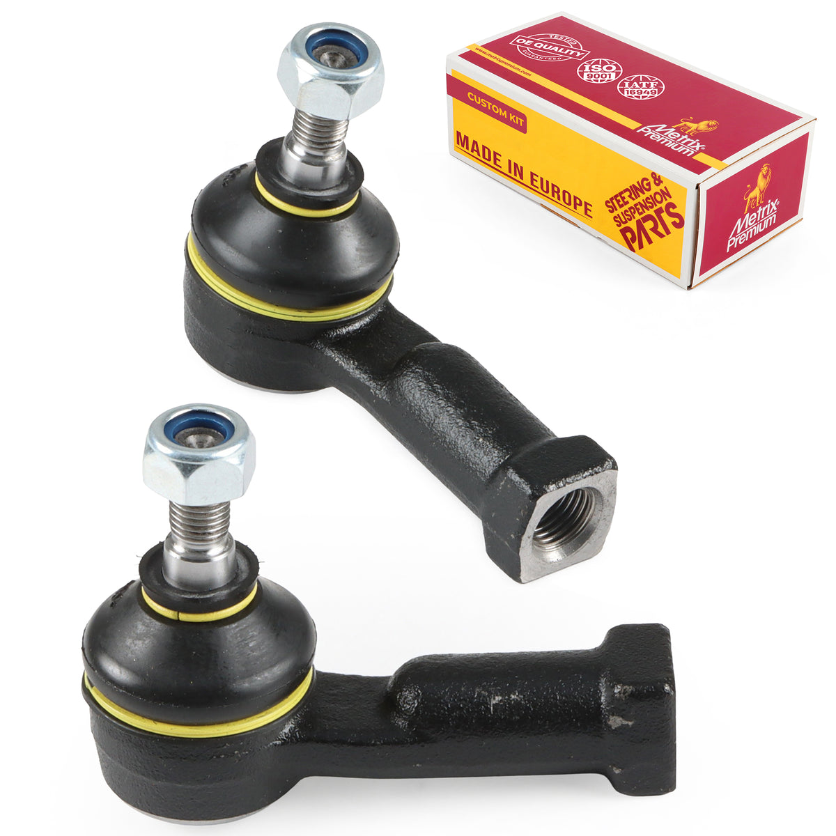 Metrix Premium Chassis Parts Left & Right Outer Tie Rod End Kit 91021MT OEM fit auto parts