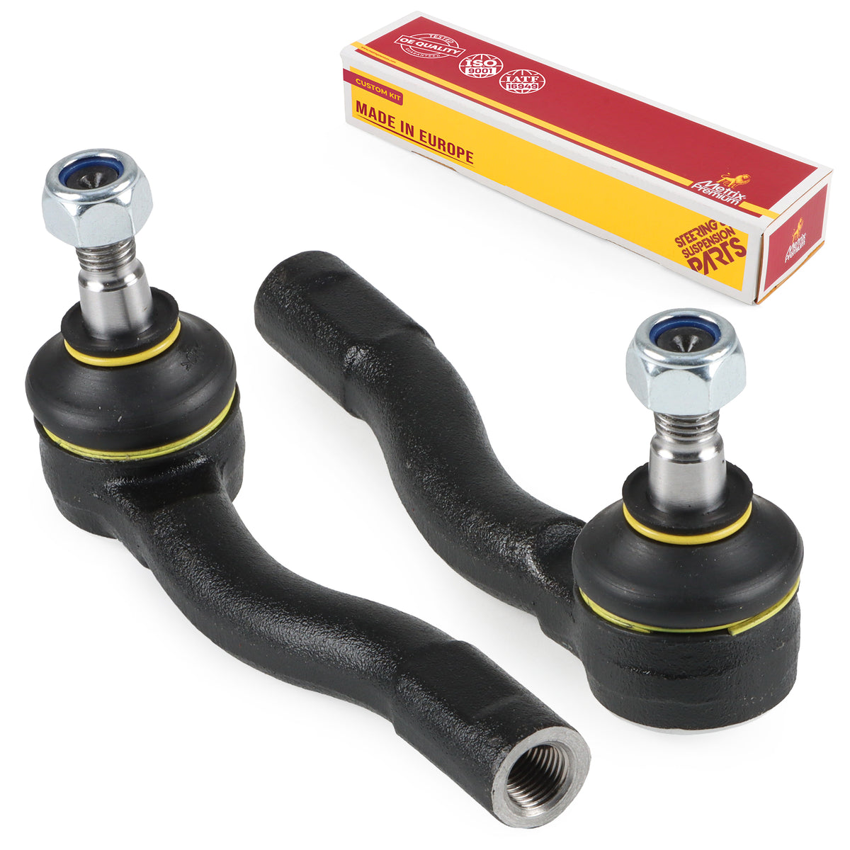 Metrix Premium Chassis Parts Front Left & Right Outer Tie Rod End Kit 91053MT OEM fit auto parts