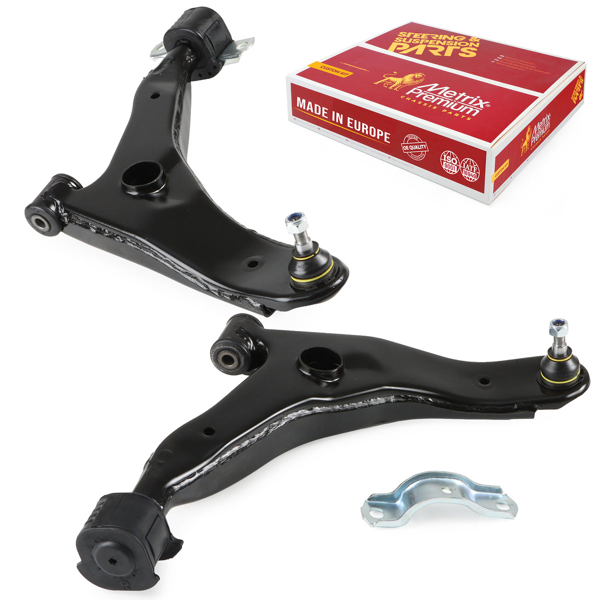 Metrix Premium Chassis Parts Front Left & Right Lower Control Arm and Ball Joint Assembly Kit 91055MT OEM fit auto parts