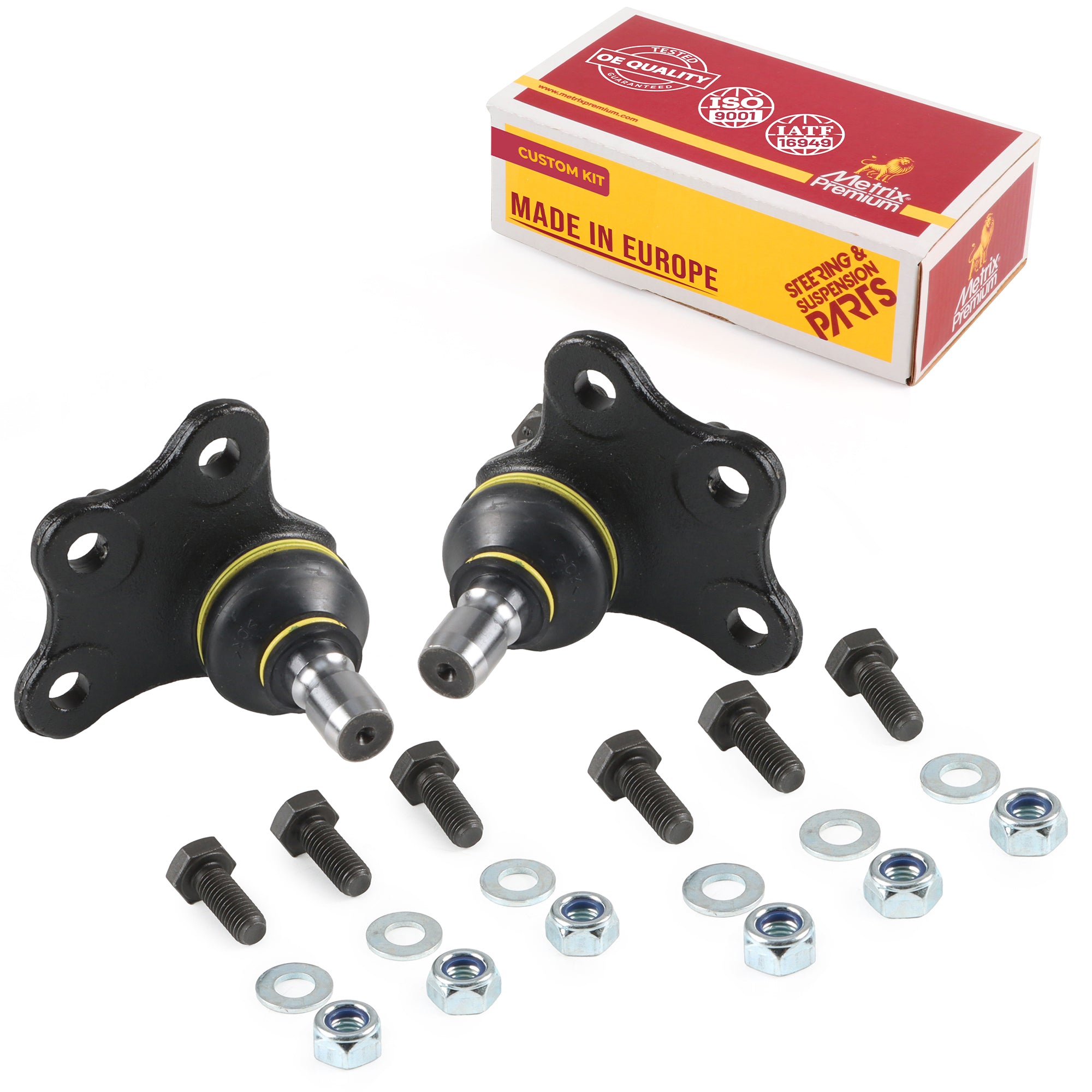 Metrix Premium Chassis Parts Front Left & Right Lower Ball Joint Kit 91056MT OEM fit auto parts
