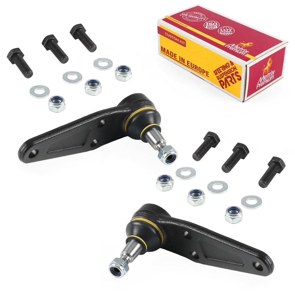 Metrix Premium Chassis Parts Front Left & Right Lower Ball Joint Kit 91062MT OEM fit auto parts