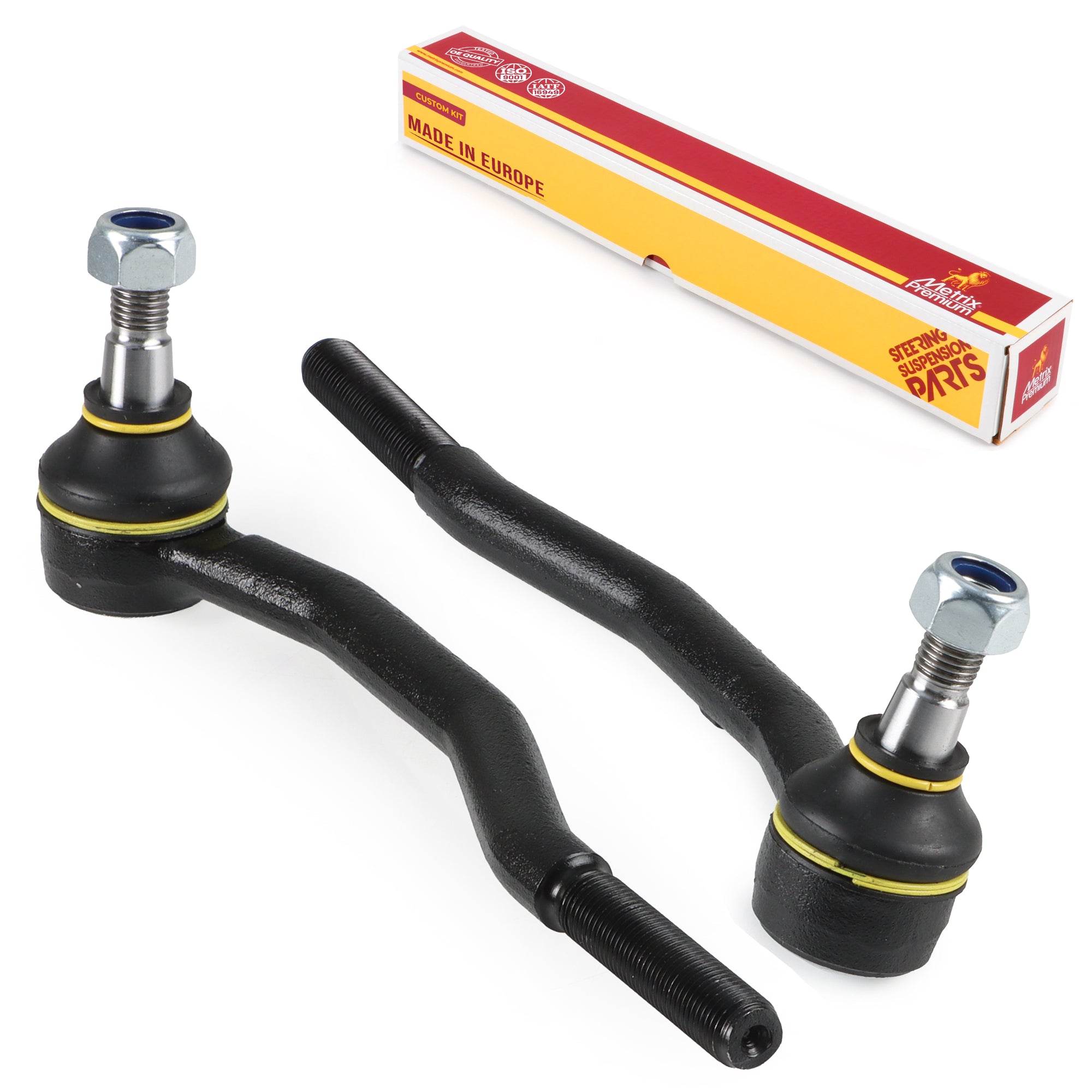 Metrix Premium Chassis Parts Front Left & Right Outer Tie Rod End Kit 91067MT OEM fit auto parts