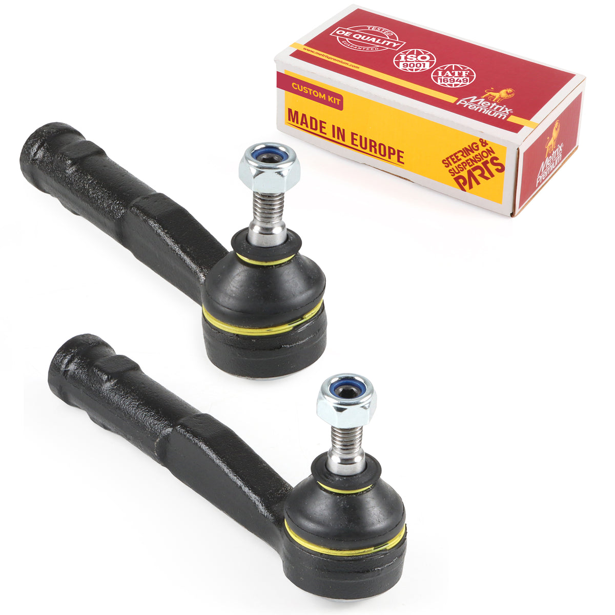 Metrix Premium Chassis Parts Front Left & Right Tie Rod End Kit 91069MT OEM fit auto parts