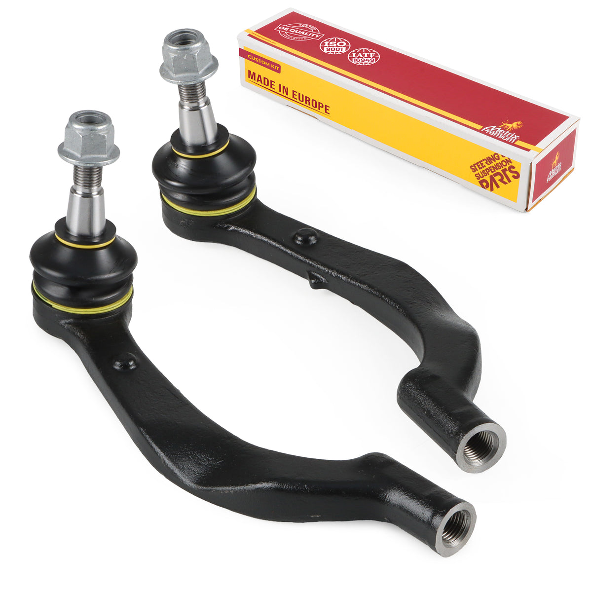 Metrix Premium Chassis Parts Front Left & Right Outer Tie Rod End Kit 91070MT OEM fit auto parts
