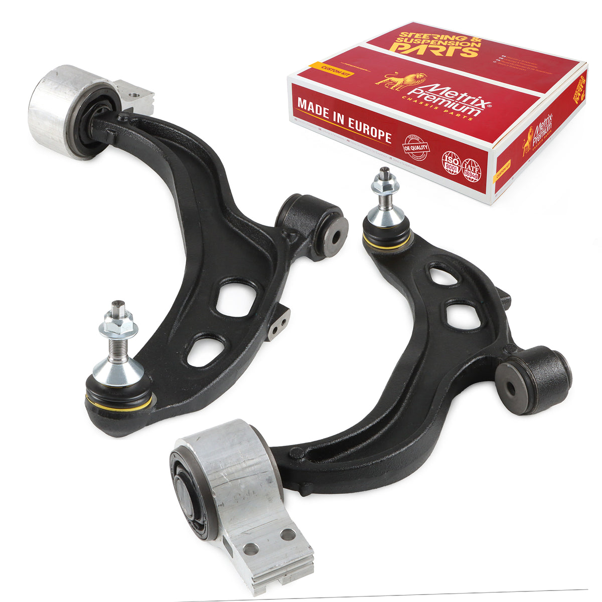 Metrix Premium Chassis Parts Front Left & Right Lower Control Arm and Ball Joint Assembly Kit 91073MT OEM fit auto parts