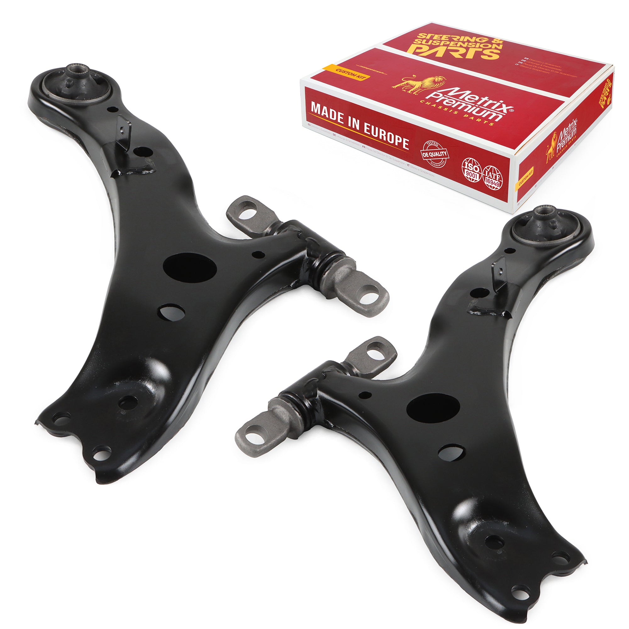 Metrix Premium Chassis Parts Front Left & Right Lower Control Arm Kit 91074MT OEM fit auto parts