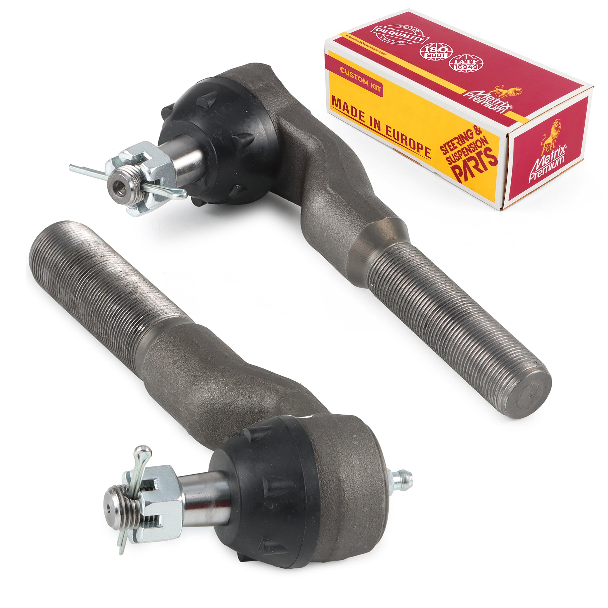 Metrix Premium Chassis Parts Front Left & Right Outer Tie Rod End Kit 91098MT OEM fit auto parts