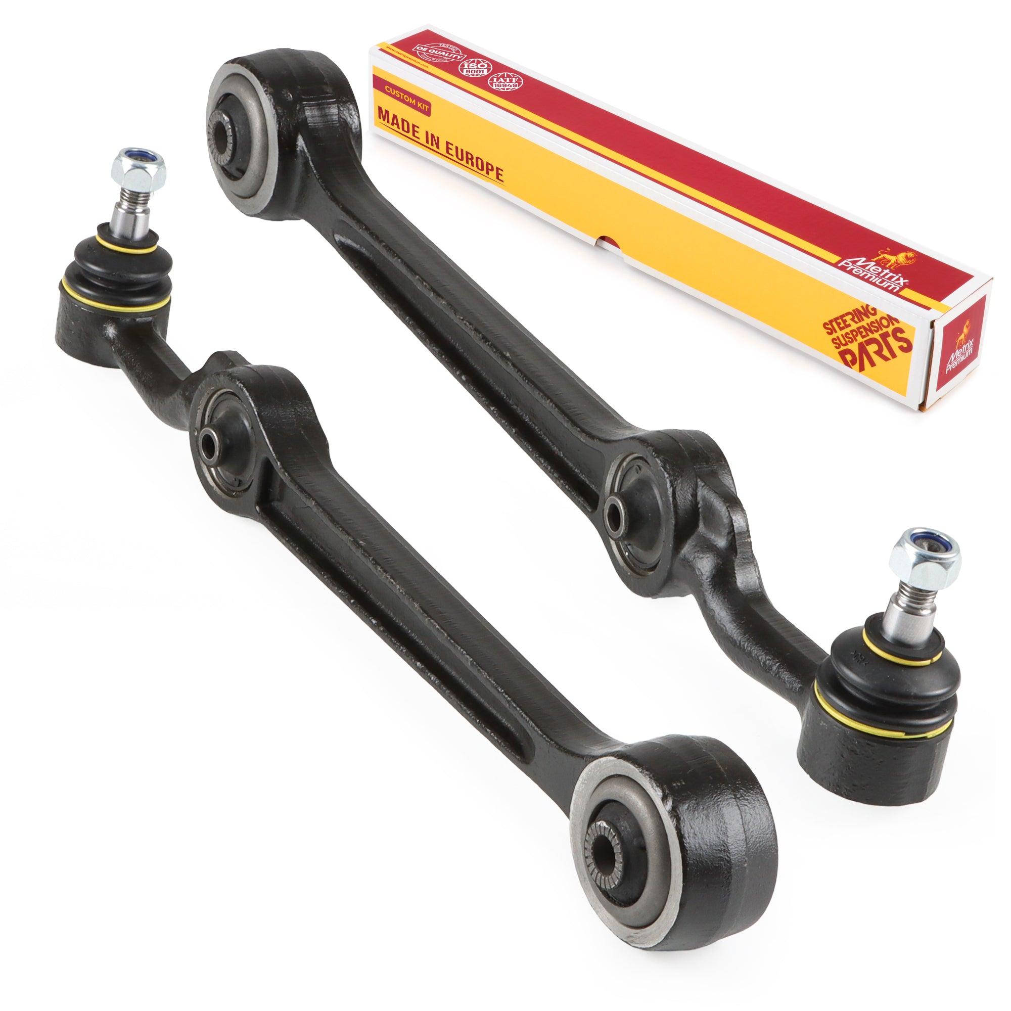 Metrix Premium Chassis Parts Front Left & Right Lower Control Arm and Ball Joint Assembly Kit 91101MT OEM fit auto parts