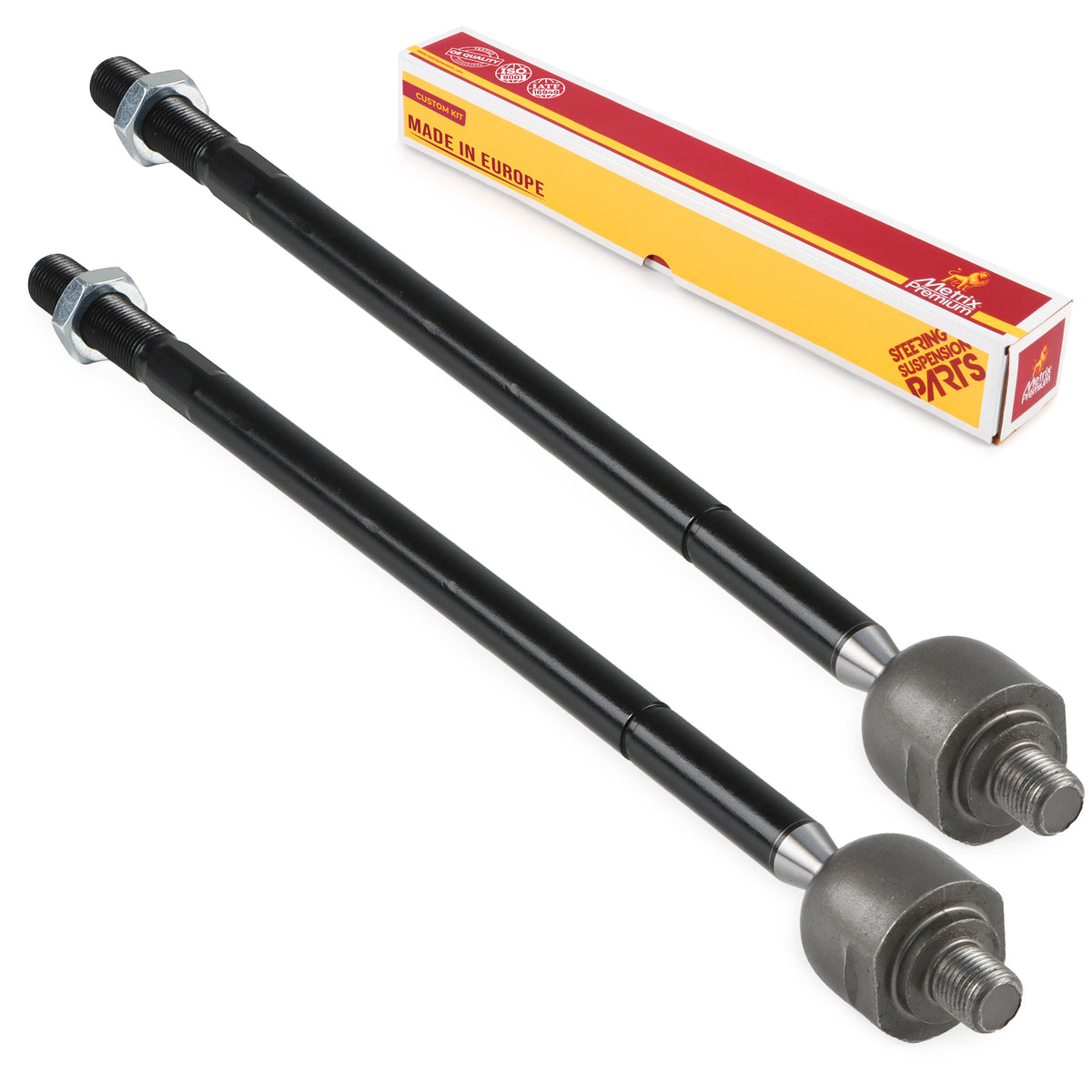 Metrix Premium Chassis Parts Front Left & Right Inner Tie Rod End Kit 91105MT OEM fit auto parts