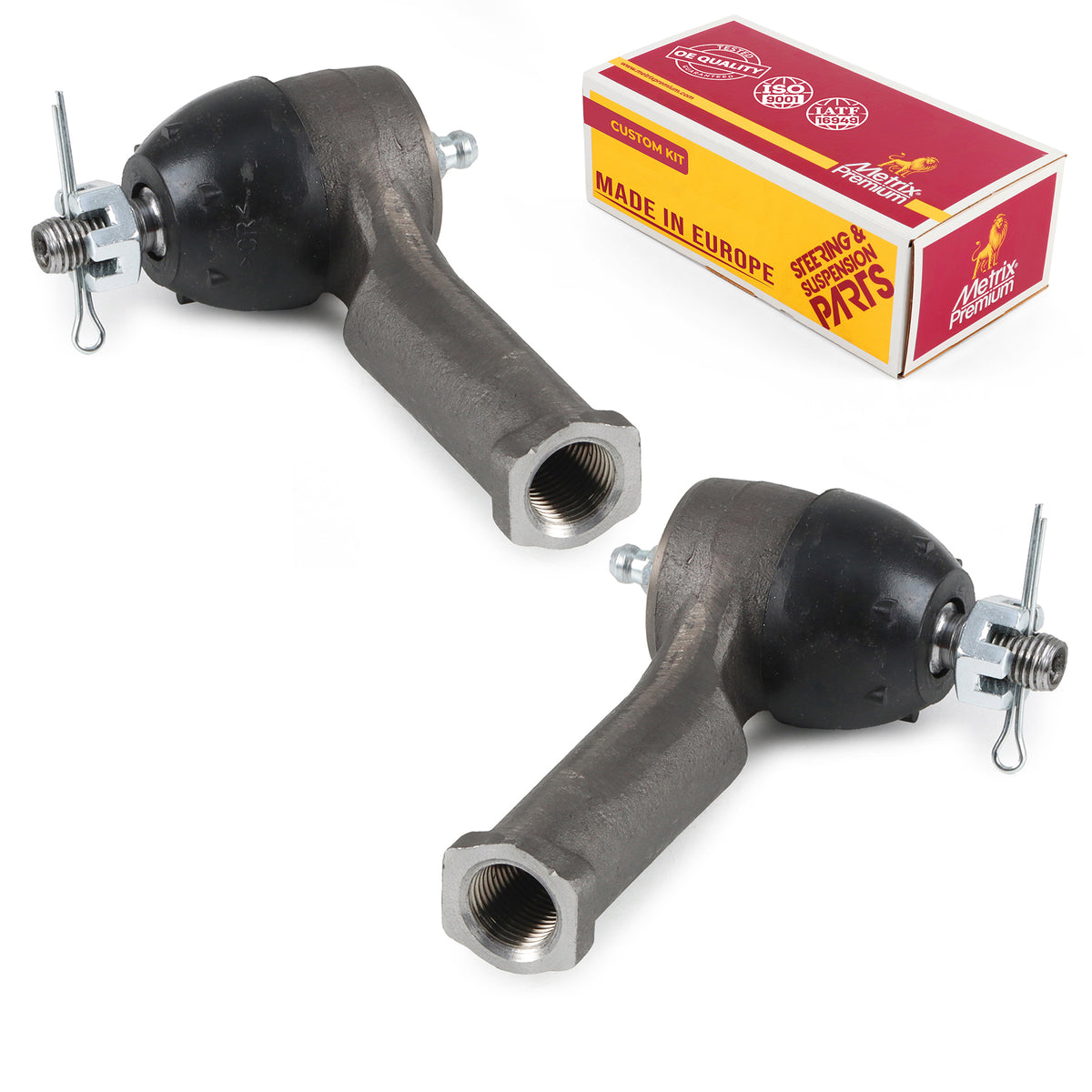 Metrix Premium Chassis Parts Front Left & Right Outer Tie Rod End Kit 91108MT OEM fit auto parts