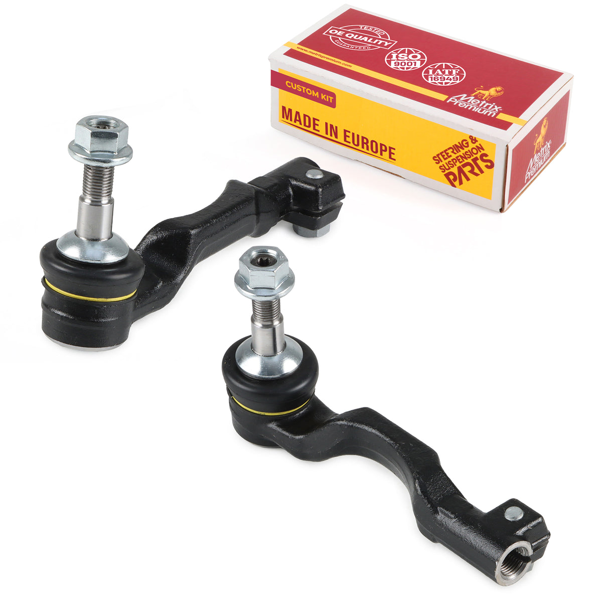 Metrix Premium Chassis Parts Front Left & Right Outer Tie Rod End Kit 91114MT OEM fit auto parts