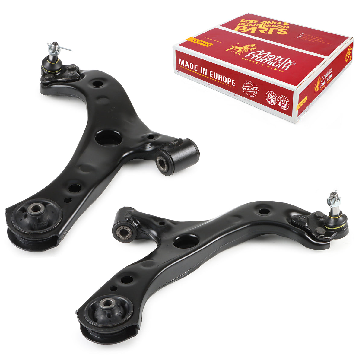 Metrix Premium Chassis Parts Front Left & Right Lower Control Arm and Ball Joint Assembly Kit 91126MT OEM fit auto parts