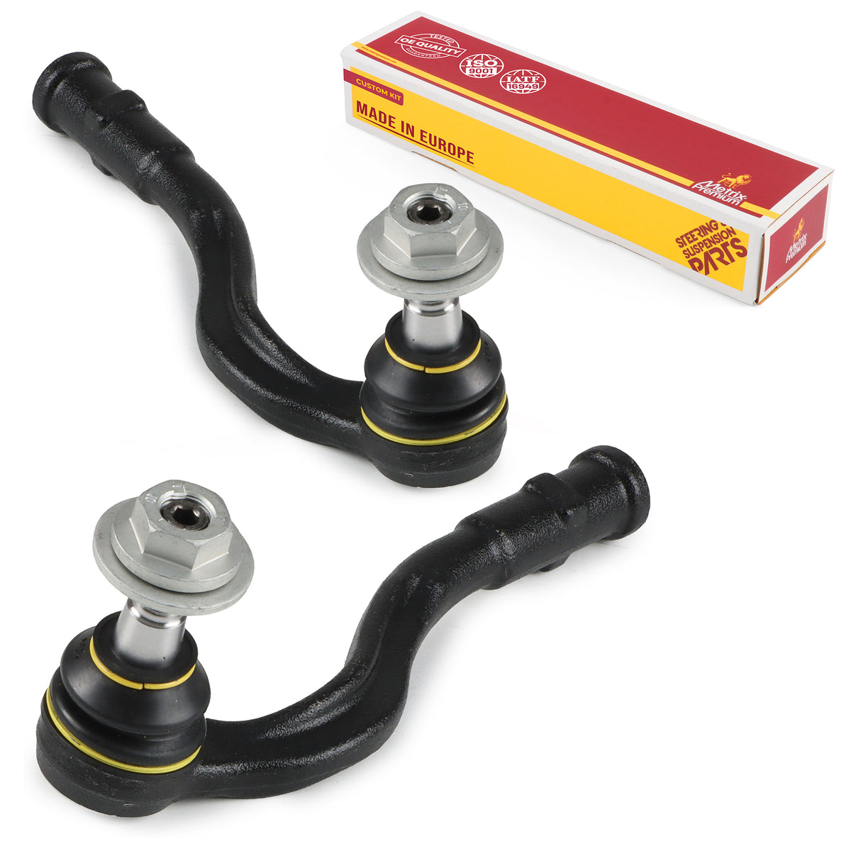 Metrix Premium Chassis Parts Front Left & Right Outer Tie Rod End Kit 91127MT OEM fit auto parts