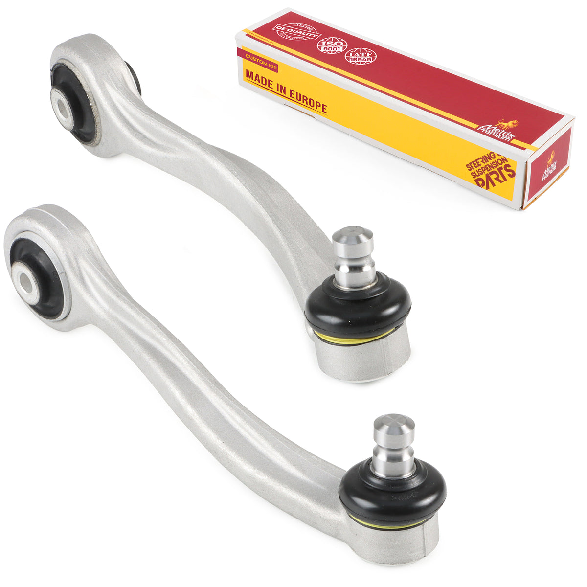 Metrix Premium Chassis Parts Front Left & Right Upper Rearward Control Arm and Ball Joint Assembly Kit 91141MT OEM fit auto parts