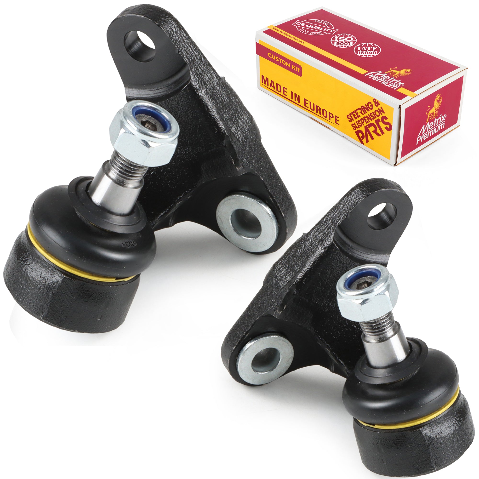 Metrix Premium Chassis Parts Front Inner Lower Left & Right Ball Joint Kit 91149MT OEM fit auto parts